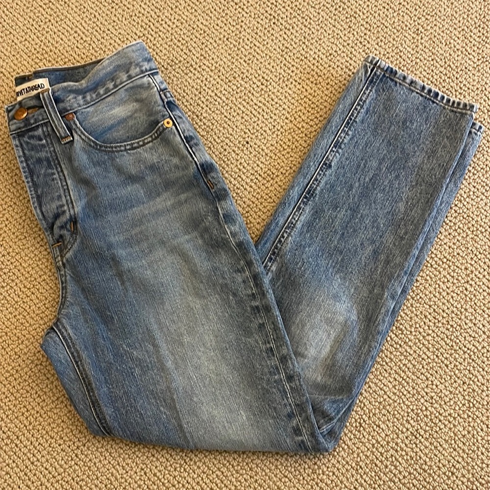 Madewell Rivet & Thread - Perfect Vintage Crop Jeans AK805 - Sz 24